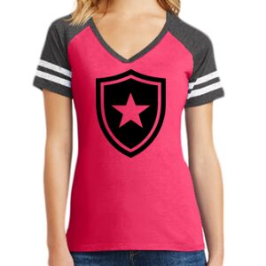 Women's Game V-Neck Tee Thumbnail