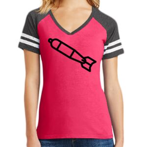 Women's Game V-Neck Tee Thumbnail