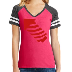 Women's Game V-Neck Tee Thumbnail