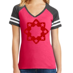 Women's Game V-Neck Tee Thumbnail