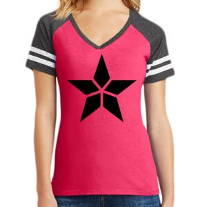 Women's Game V-Neck Tee Thumbnail