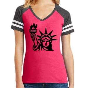Women's Game V-Neck Tee Thumbnail