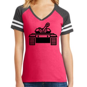 Women's Game V-Neck Tee Thumbnail