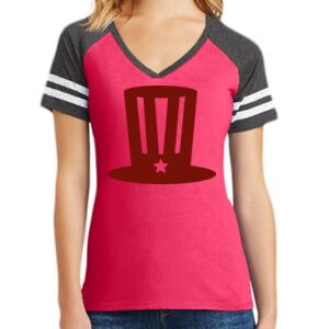 Women's Game V-Neck Tee Thumbnail