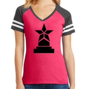 Women's Game V-Neck Tee Thumbnail