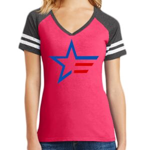 Women's Game V-Neck Tee Thumbnail