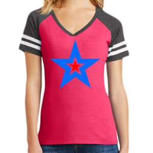 Women's Game V-Neck Tee Thumbnail