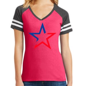 Women's Game V-Neck Tee Thumbnail