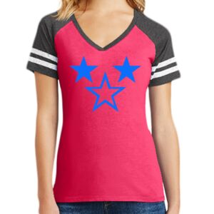 Women's Game V-Neck Tee Thumbnail