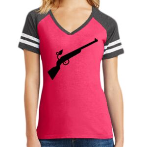 Women's Game V-Neck Tee Thumbnail