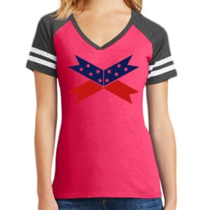 Women's Game V-Neck Tee Thumbnail