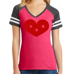 Women's Game V-Neck Tee Thumbnail