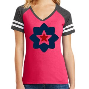 Women's Game V-Neck Tee Thumbnail