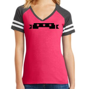 Women's Game V-Neck Tee Thumbnail