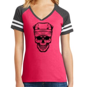 Women's Game V-Neck Tee Thumbnail