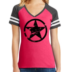 Women's Game V-Neck Tee Thumbnail