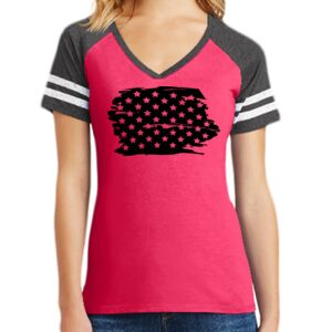 Women's Game V-Neck Tee Thumbnail