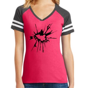 Women's Game V-Neck Tee Thumbnail