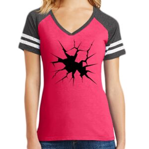 Women's Game V-Neck Tee Thumbnail
