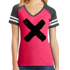 Women's Game V-Neck Tee Thumbnail
