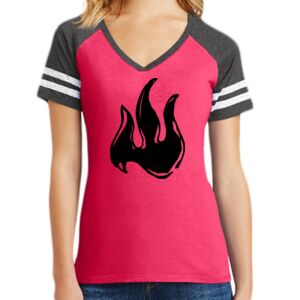 Women's Game V-Neck Tee Thumbnail
