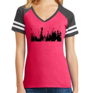 Women's Game V-Neck Tee Thumbnail