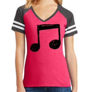 Women's Game V-Neck Tee Thumbnail