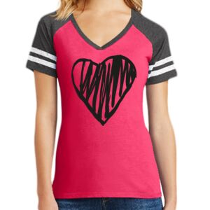 Women's Game V-Neck Tee Thumbnail