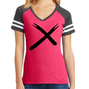 Women's Game V-Neck Tee Thumbnail